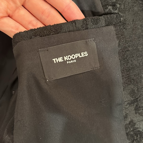 The Kooples jacquard blazer with beautiful button details size Small - Picture 8 of 8